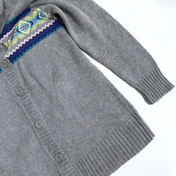 Arizona Jean Company Girl's Gray Sweater (L14/16) - Picture 5 of 6